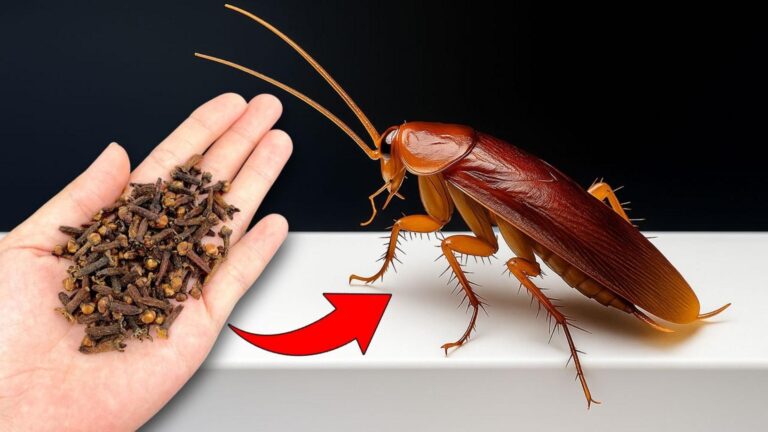 Cette technique surprenante fait disparaître les cafards en une minute…
