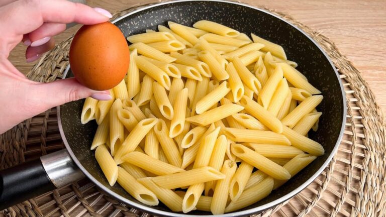 Cette astuce de cuisine transforme des pâtes en un plat rapide et savoureux…