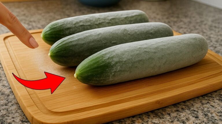 Cette astuce oubliée vous permettra de conserver vos concombres frais pendant 12 mois…