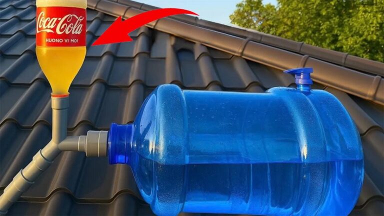 Cette méthode astucieuse transforme vos bouteilles en une source d&rsquo;eau gratuite…