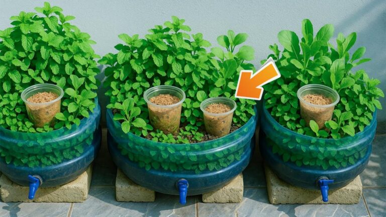Cette méthode secrète transforme votre balcon en champ de menthe luxuriant…