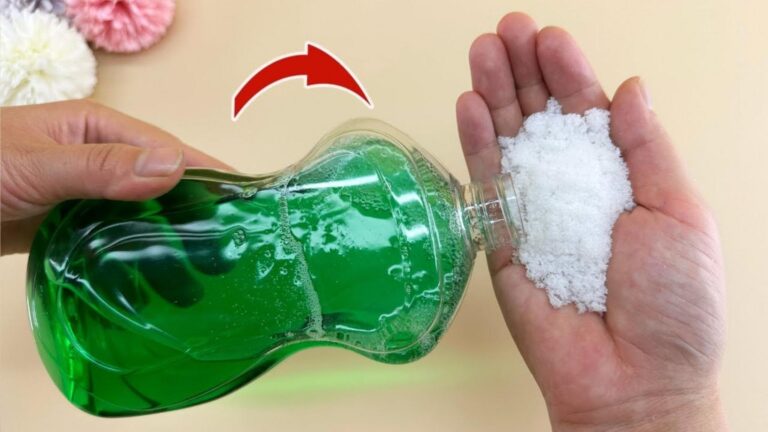 Une vieille astuce pour faire briller votre vaisselle avec juste du sel…