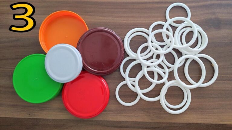 Une idée toute simple pour transformer vos vieux couvercles en objets décoratifs…