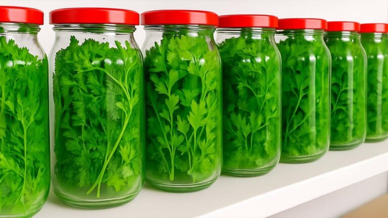Cette méthode secrète garde vos herbes fraîches un an… vous ne voudrez plus jamais jeter !