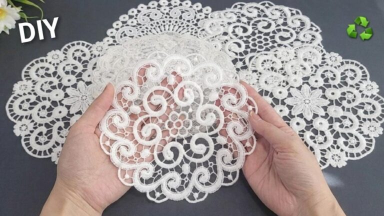 Cette astuce avec de la dentelle transforme vos vieux objets en décorations élégantes…