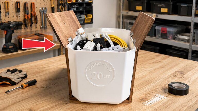 Transformez 5 boîtes en plastique en une boîte à outils pratique !