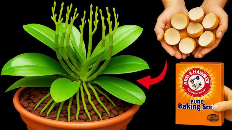 Boostez vos orchidées : 5 secrets avec des coquilles d&rsquo;œufs pour fleurir magnifiquement !