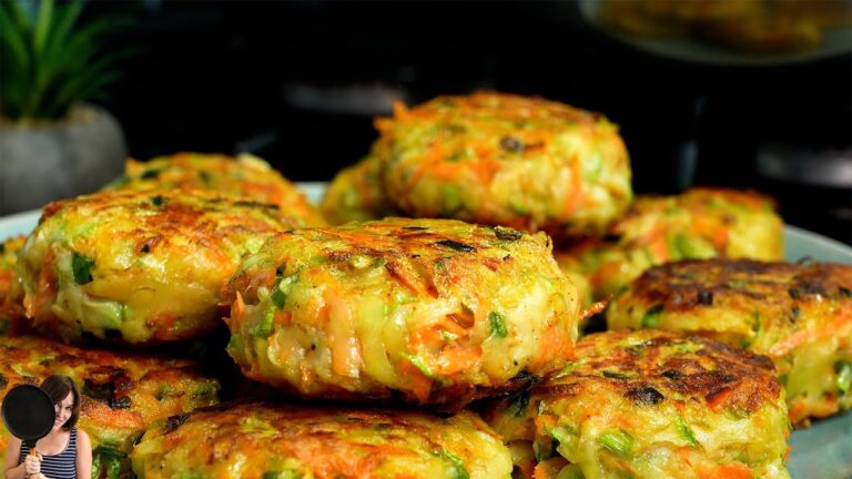 2 Zucchinis et 1 Kartoffel : des galettes légumes simples et délicieuses à essayer !