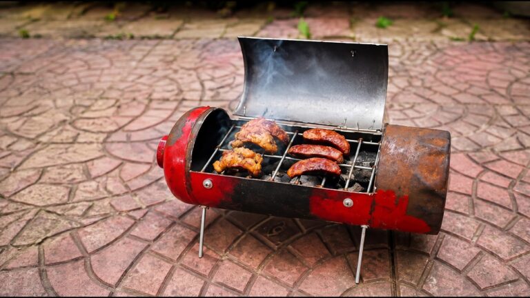Transformez un extincteur en 5 étapes en un barbecue mini incroyable !