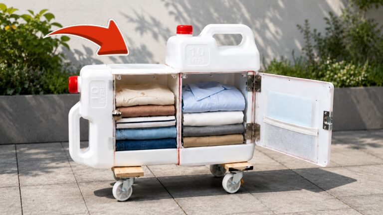 Transformez 5 canettes en plastique en organisateurs de voyage fonctionnels !