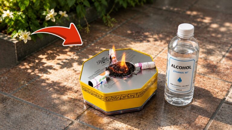 Créez votre réchaud à alcoole en 5 étapes simples et puissantes !