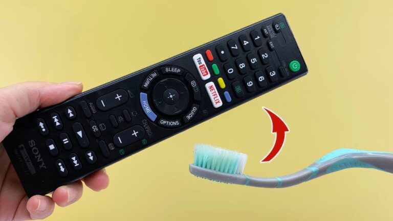 Réparez 5 télécommandes chez vous facilement avec une brosse à dents !