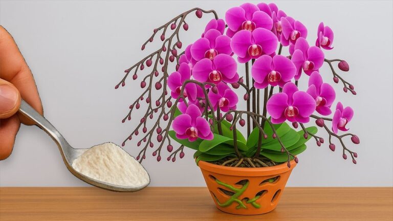 Faites fleurir vos orchidées : 1 cuillère pour des centaines de fleurs magnifiques !