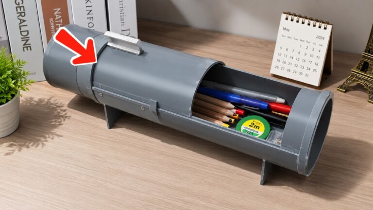 5 étapes pour créer une boîte de rangement DIY en PVC facilement !