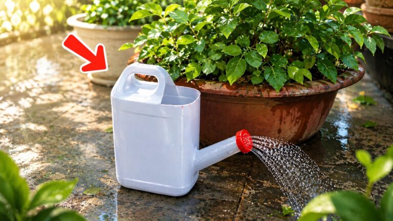 Transformez 1 bouteille en arrosoir : astuce de jardin simple et pratique !