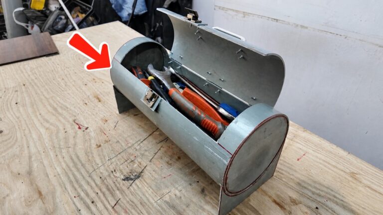 Créez votre boite à outils portative en 5 étapes simples avec du PVC !