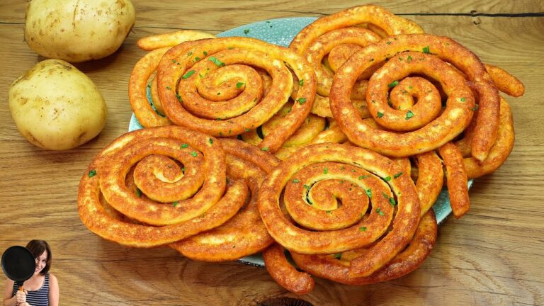 10 délicieuses façons de savourer des pommes frites spiralées maison !