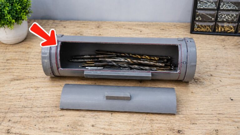 5 astuces pour créer un organisateur de perceuses en PVC dans votre atelier DIY