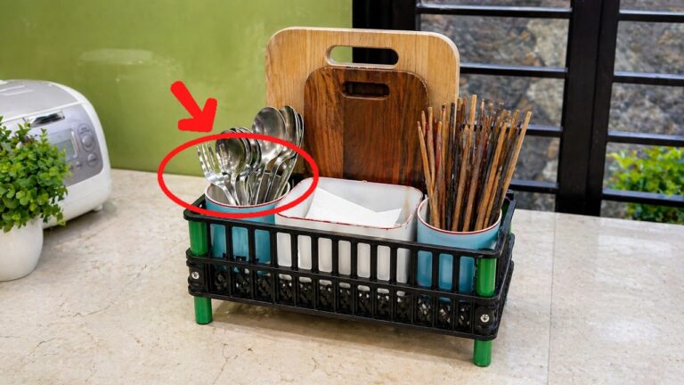 5 astuces pour créer un porte-ustensiles DIY qui organise votre cuisine efficacement