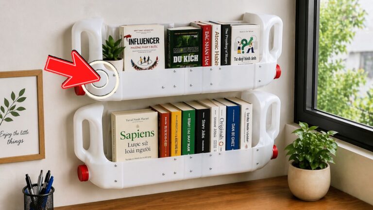Transformez 1 boîte en plastique en un organiseur de bureau pratique et tendance !