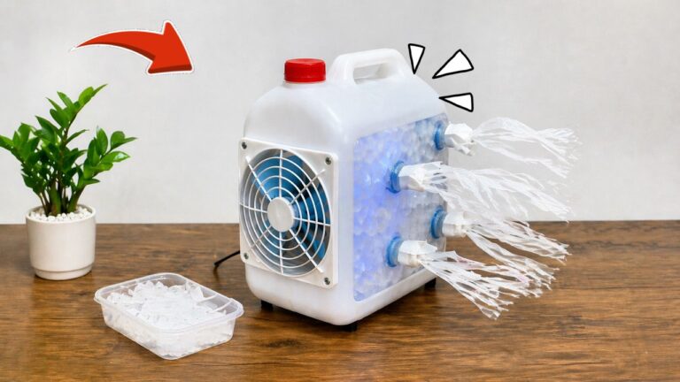 5 étapes pour créer un ventilateur rafraîchissant DIY avec de la glace !