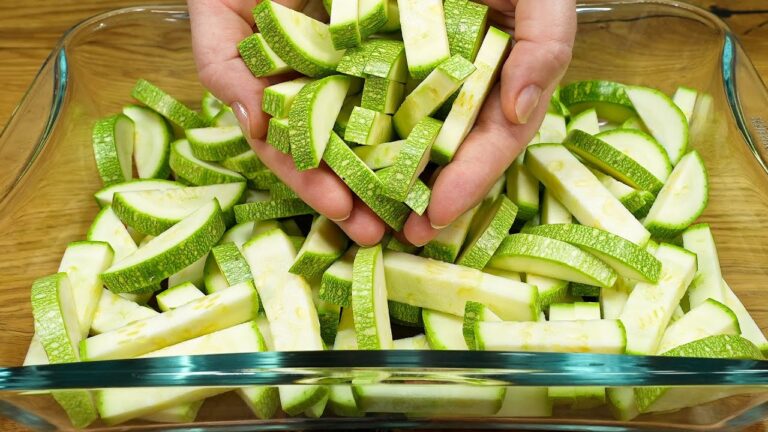5 recettes de courgettes délicieuses à préparer chaque week-end !