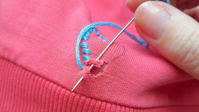9 astuces de broderie pour réparer les trous en un clin d&rsquo;œil !