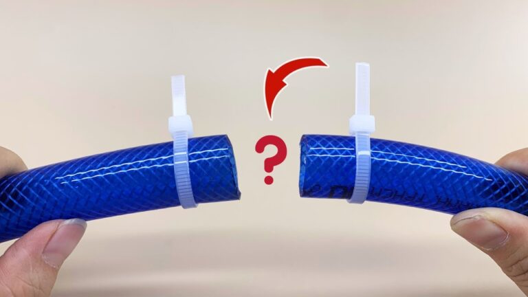 Réunir 2 tuyaux facilement avec cette astuce DIY en 1 minute !