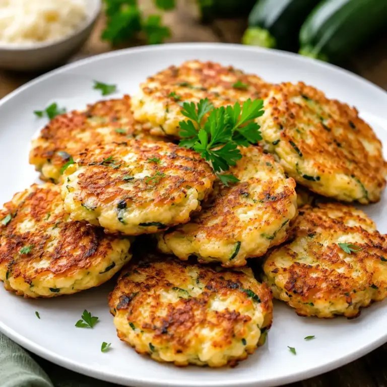Galettes de courgettes au fromage : la recette croustillante et fondante à essayer maintenant