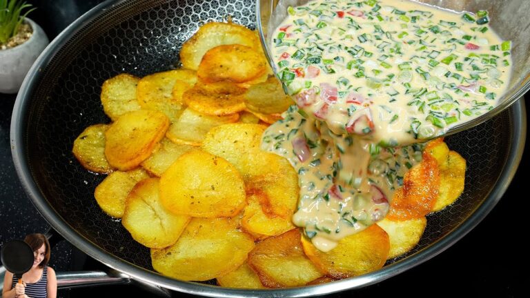 3 délicieuses recettes rapides avec 3 pommes de terre et 4 œufs à essayer !