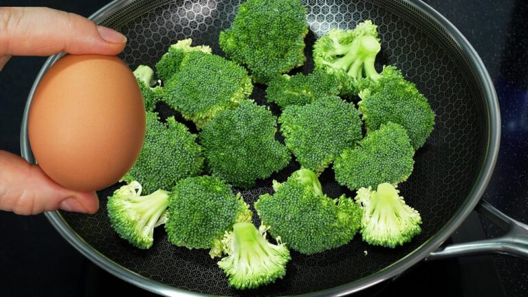 Dégustez 5 recettes rapides avec des œufs et du brocoli en seulement 10 minutes !