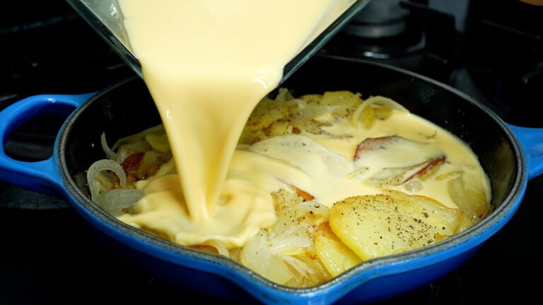 1 recette délicieuse avec 1 seule pomme de terre à essayer absolument !