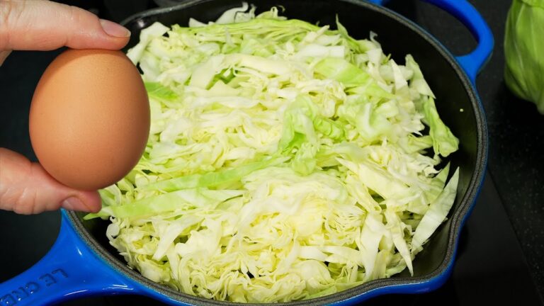 Découvre 5 raisons pour lesquelles le chou aux oignons surpasse la viande !