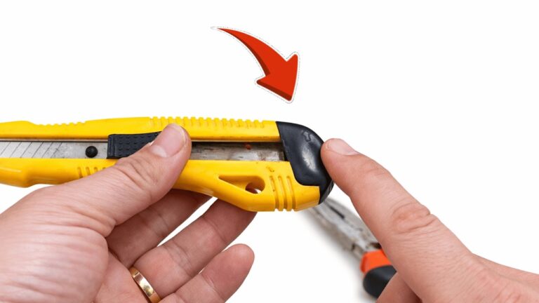 Découvrez les 5 secrets surprenants du capuchon noir sur votre couteau utilitaire !