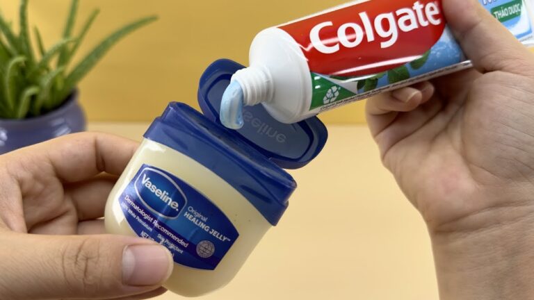 Mélangez 1 tube de dentifrice et de la vaseline pour 5 résultats surprenants !