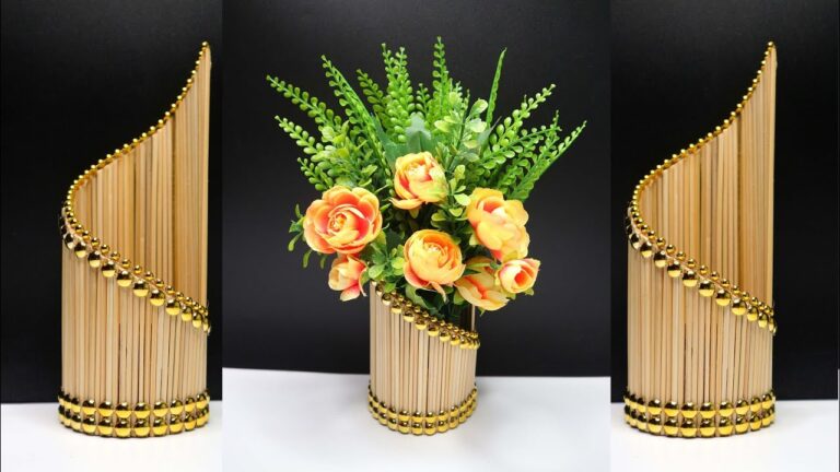 5 idées créatives de fleurs en bâtonnets pour décorer votre maison !