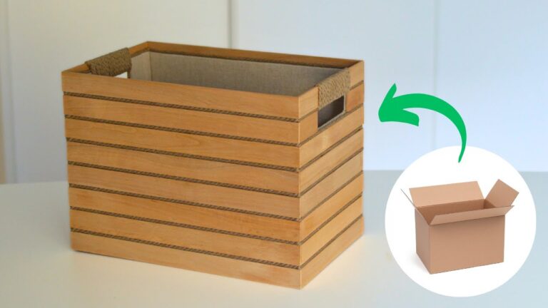 Créez 5 organisateurs en carton pour un rangement astucieux et stylé !