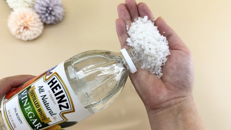 5 astuces étonnantes avec du sel et du vinaigre blanc à découvrir !