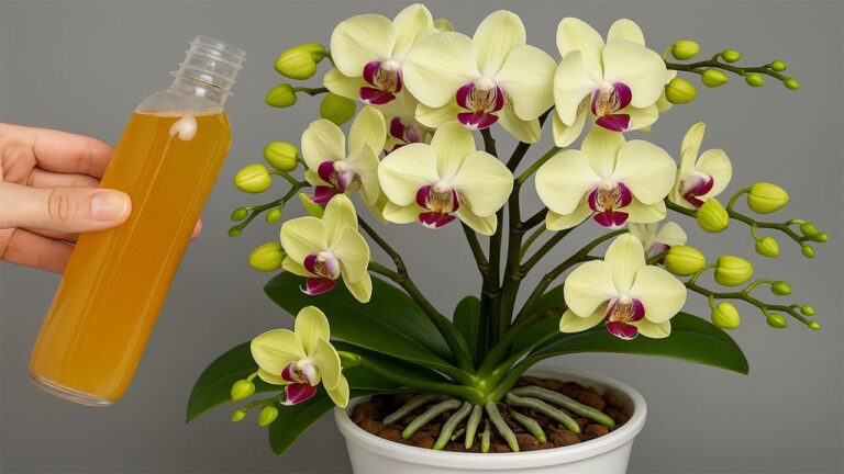 1 bouteille par semaine : 5 astuces pour des orchidées épanouies toute l&rsquo;année