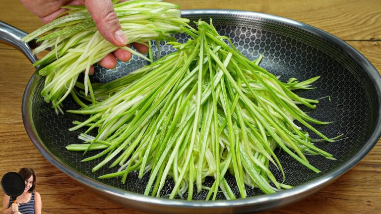 1 Zucchini et 1 pomme de terre : un plat délicieux en un clin d&rsquo;œil !