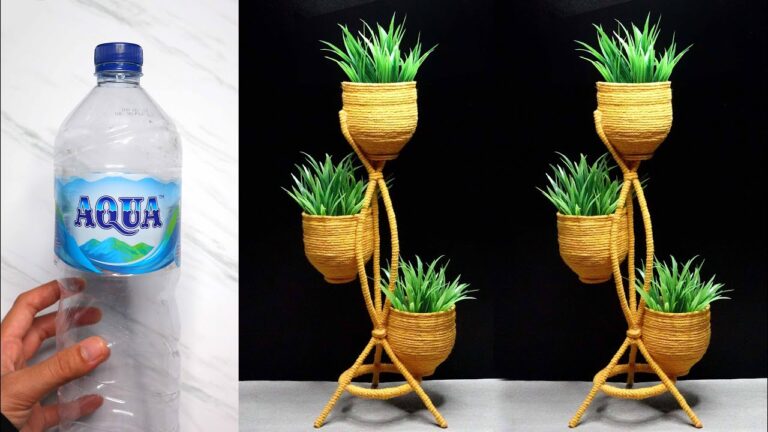 5 idées DIY de vases en bouteilles plastiques pour sublimer votre déco maison