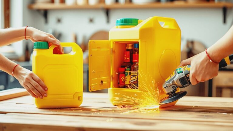 Transformez 5 déchets plastiques en un élégant organisateur d&rsquo;épices DIY !
