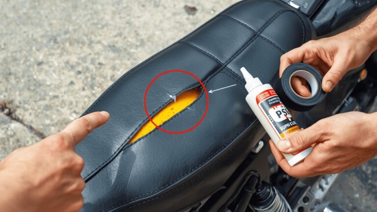 Préserve ton siège de moto comme neuf avec ce trick infaillible en 5 étapes !