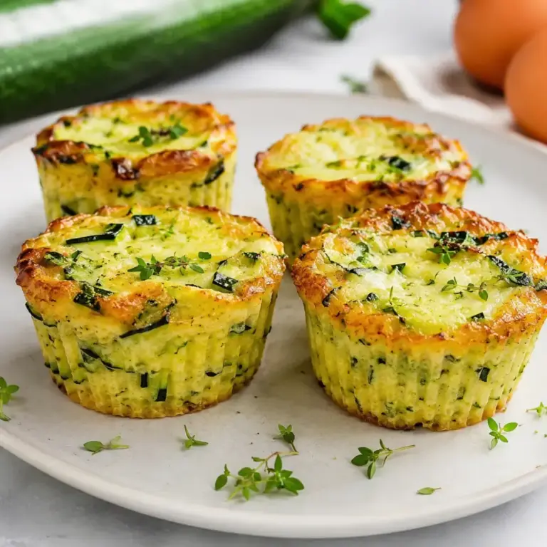Recette rapide de flans de courgettes moelleux et savoureux