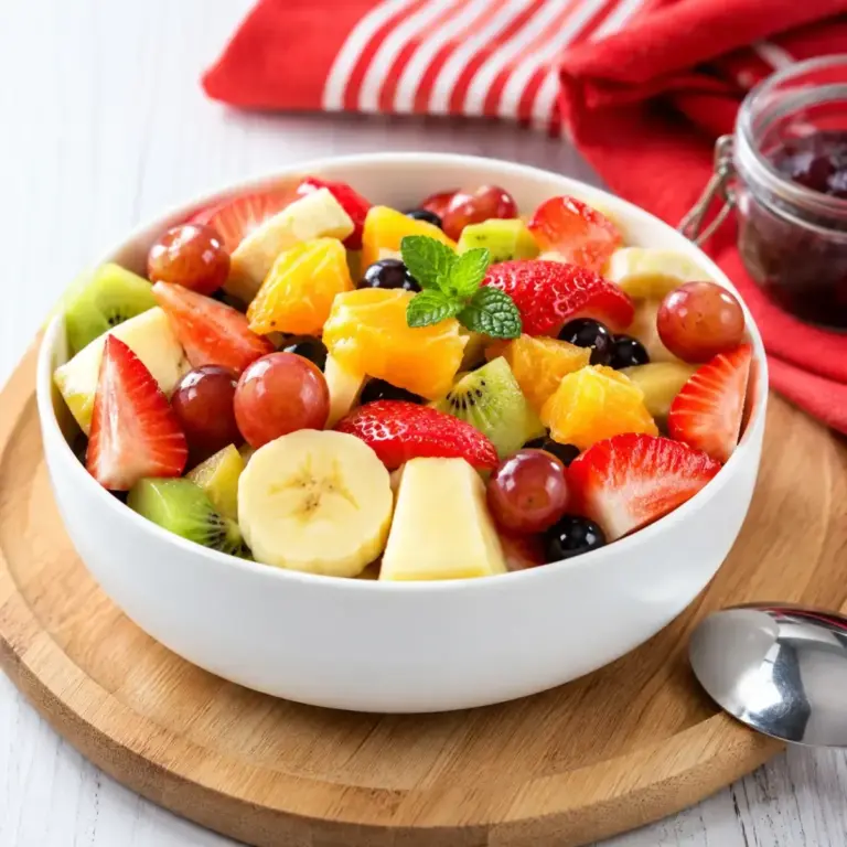 Recette de salade de fruits d&rsquo;été : facile, fraîche et colorée